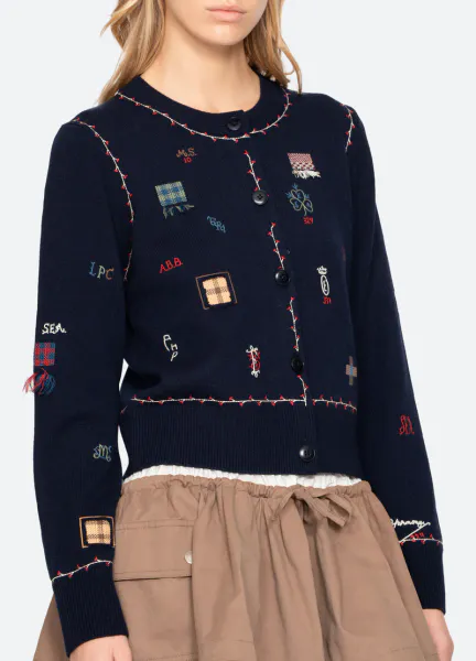 Hovedbilde Claira Cardigan Blue -  Sea new york 