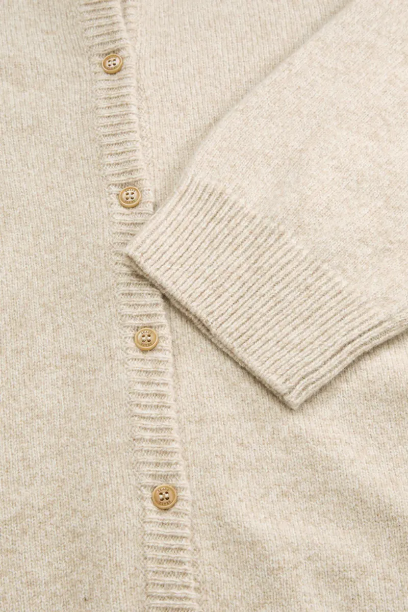 Senna cardigan Beige mouliné - Skall Studio