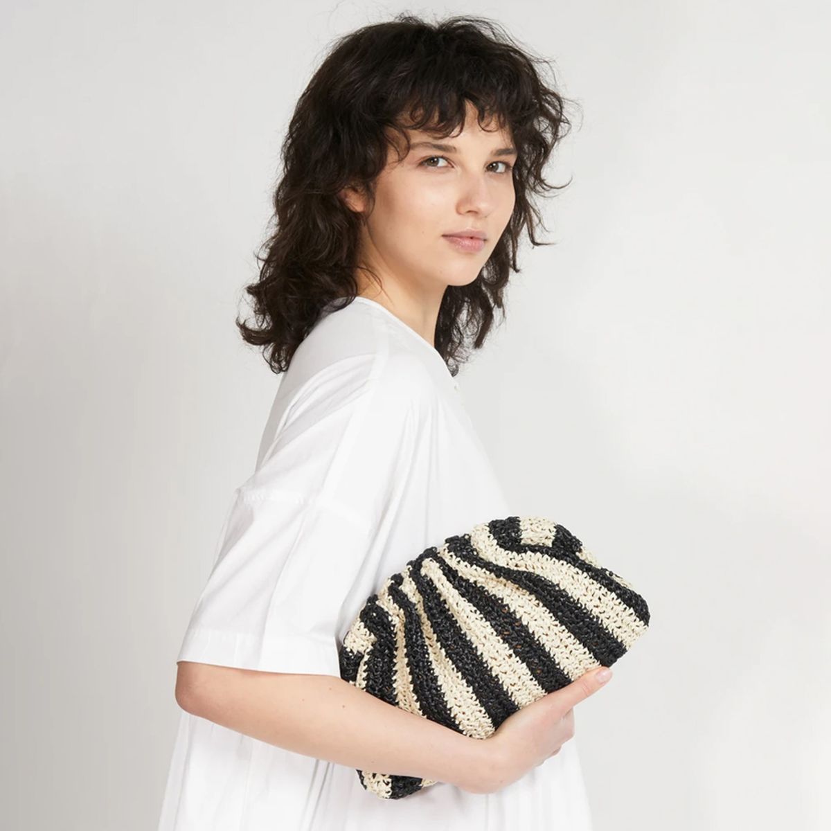 Veske Game Crochet Black - Maria La Rosa