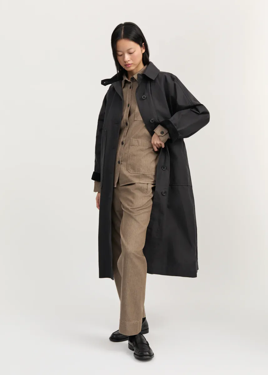  Jay coat ripstop – oilskin silkwax | - Aiayu