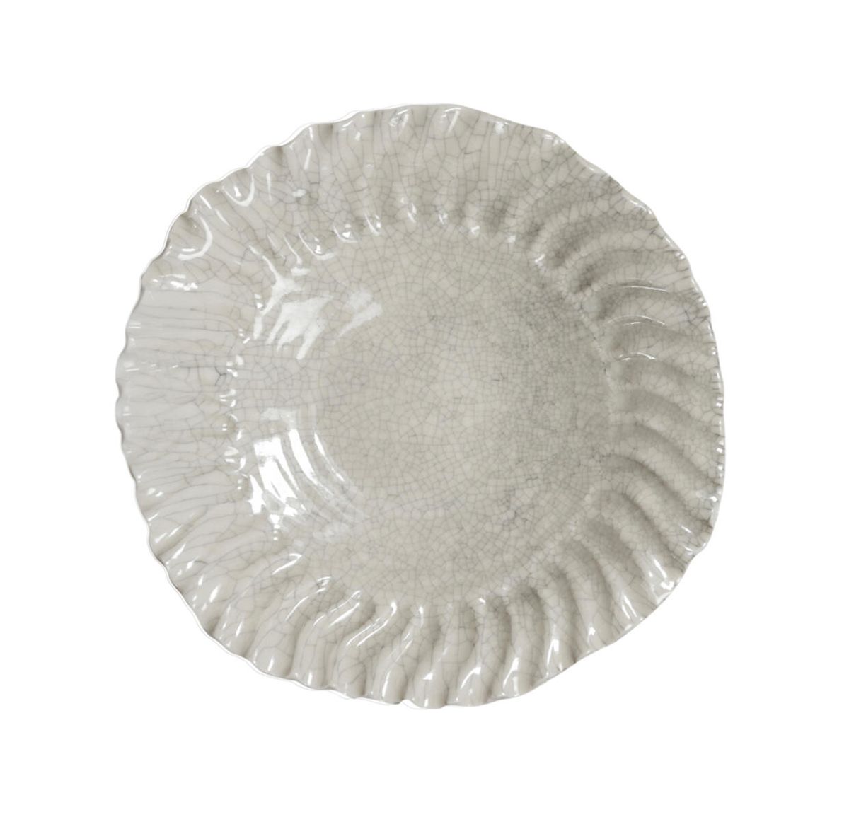 DASHI DEEP PLATE XL DASHI QUARTZ CRAQUELÉ - JARS