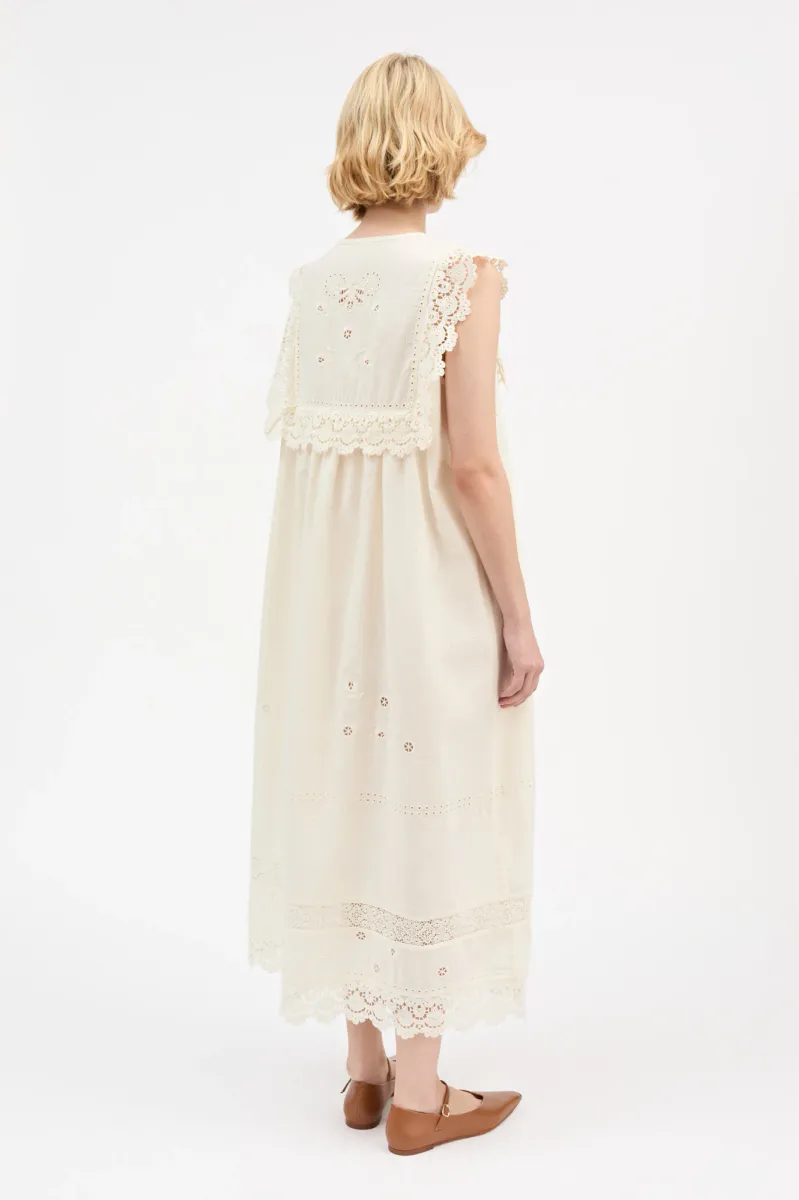 Tallulah dress - Antique White  - Skall Studio 