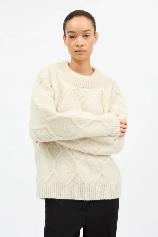 skagen jumper - offhvite - Skall Studio