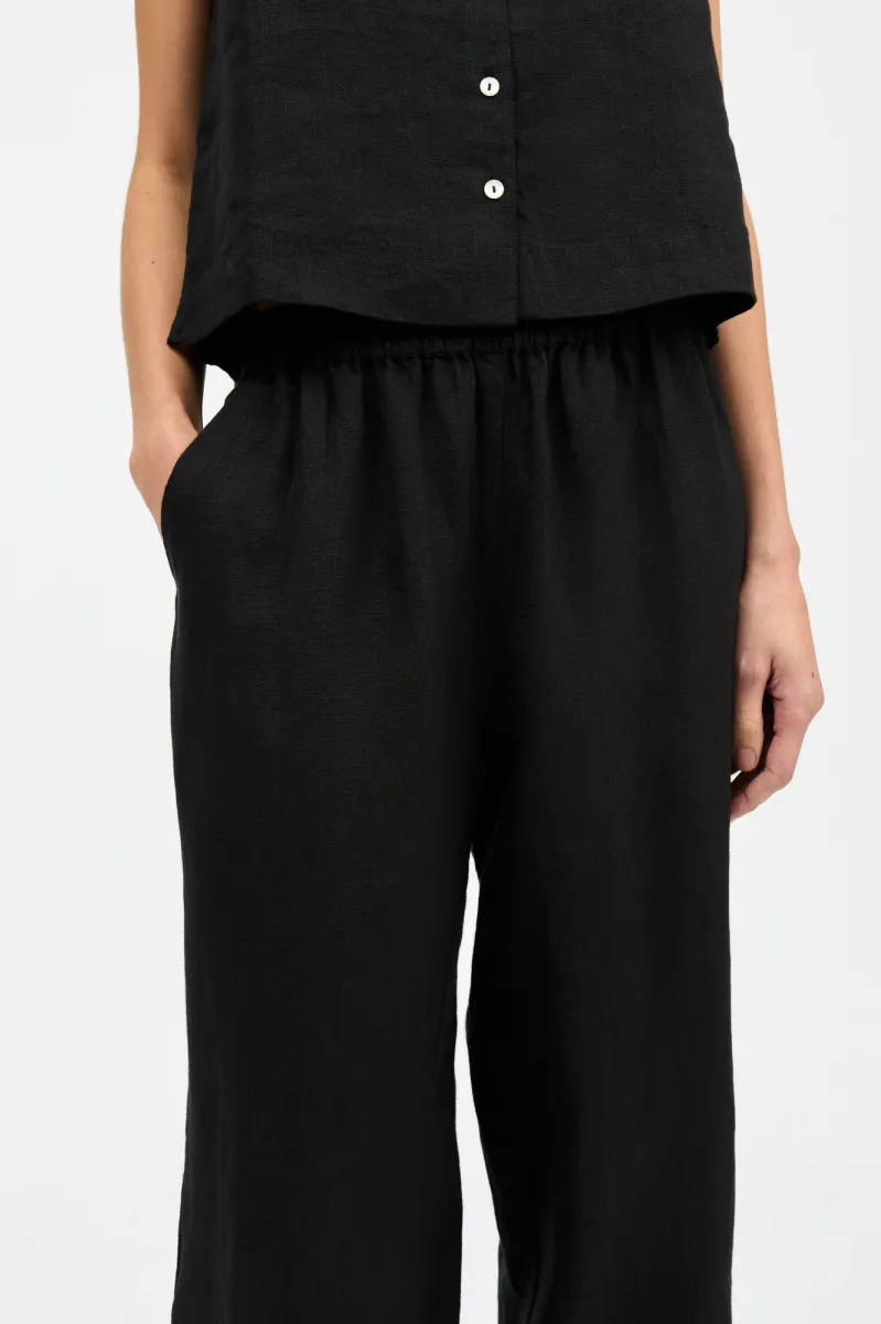 Vetiver pants - Black - Skall Studio