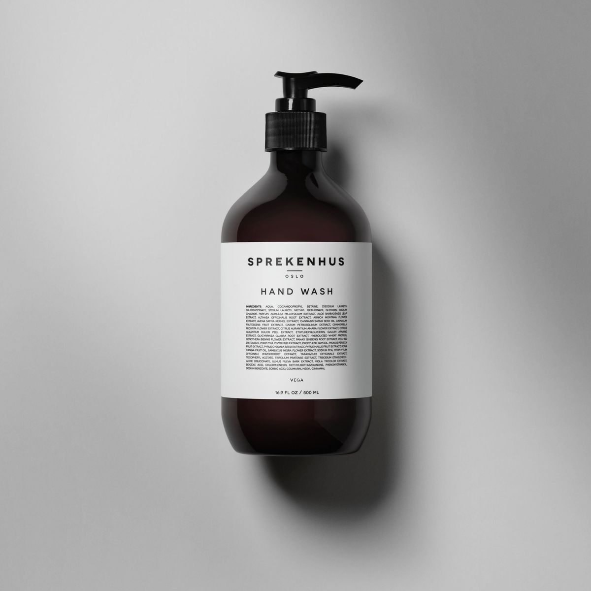 Hand Wash Vega 500ml - Sprekenhus