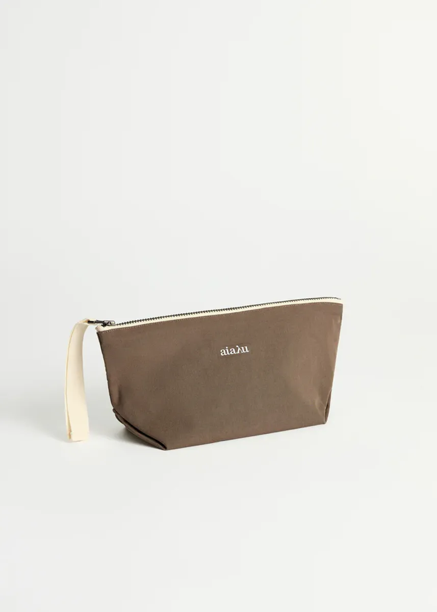  Pouch mini heavy poplin - Earth - Aiayu