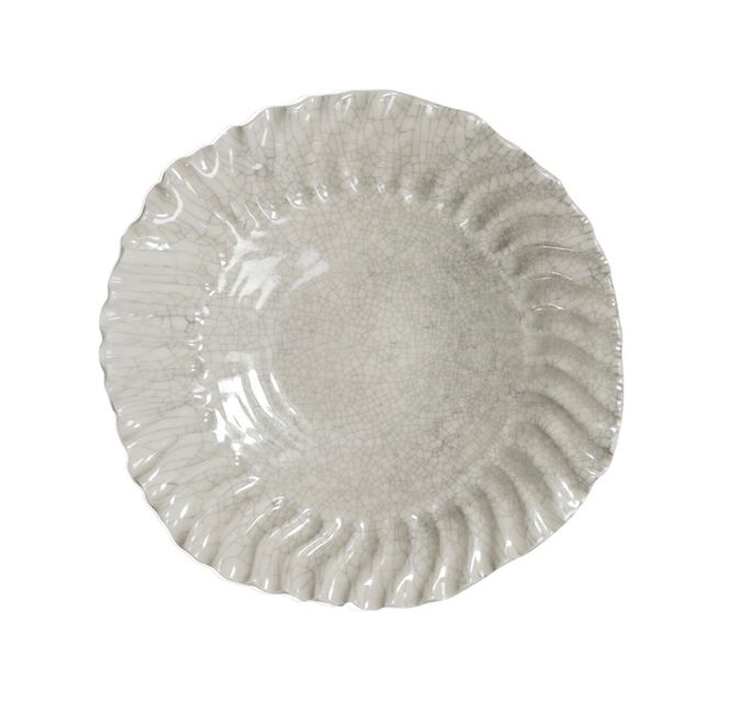 Hovedbilde DASHI DEEP PLATE L DASHI QUARTZ CRAQUELÉ - JARS