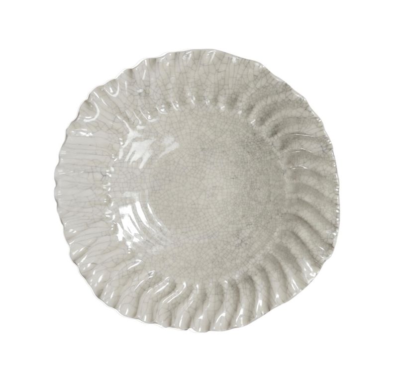 DASHI DEEP PLATE L DASHI QUARTZ CRAQUELÉ - JARS