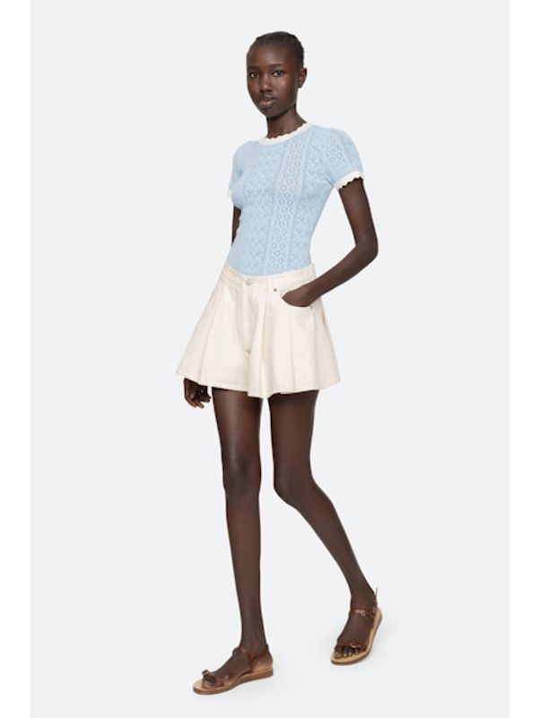 Georgia Top Blue /creme -  Sea new york 