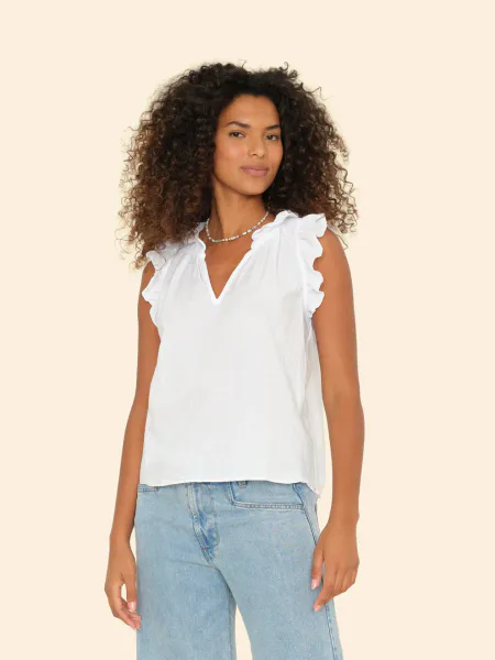Bilde av White  Bex Top - Xirena