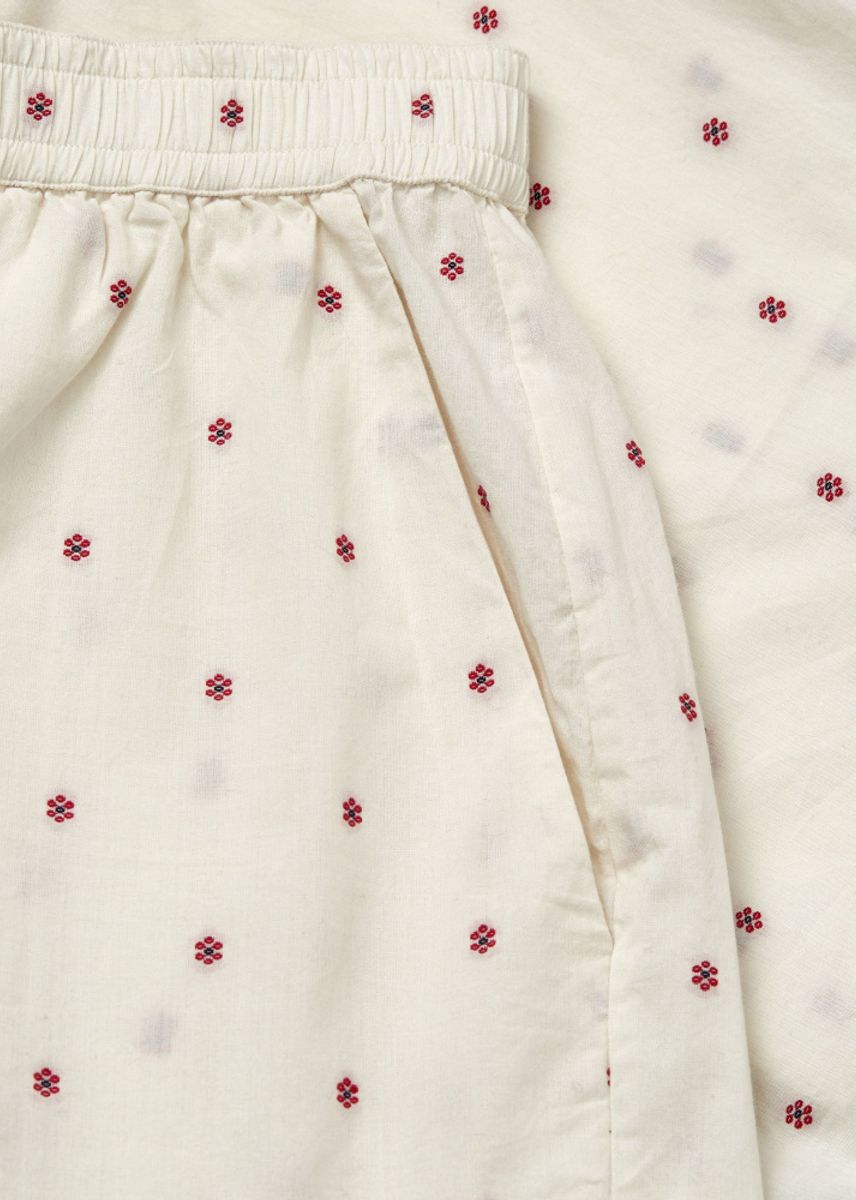 Lulu shorts flore Mix Creme - Aiayu
