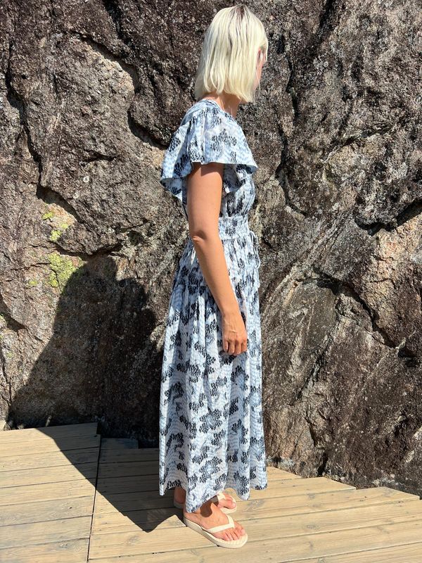 Lyria Cotton Dress ciel - Ulla Johnson