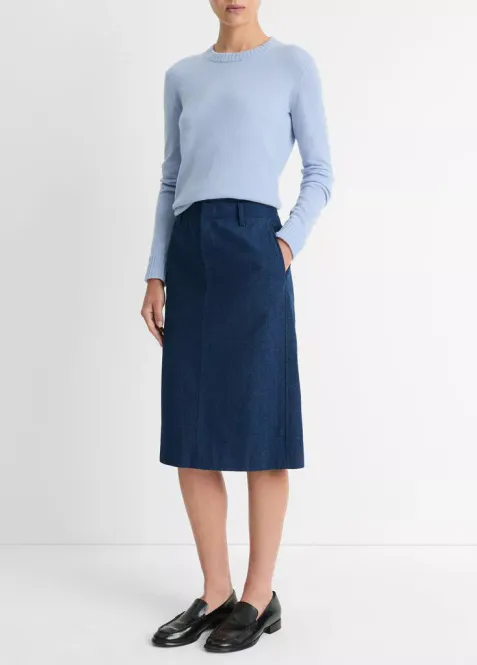 Hovedbilde Skjørt - Jeans - Indigo - Vince 