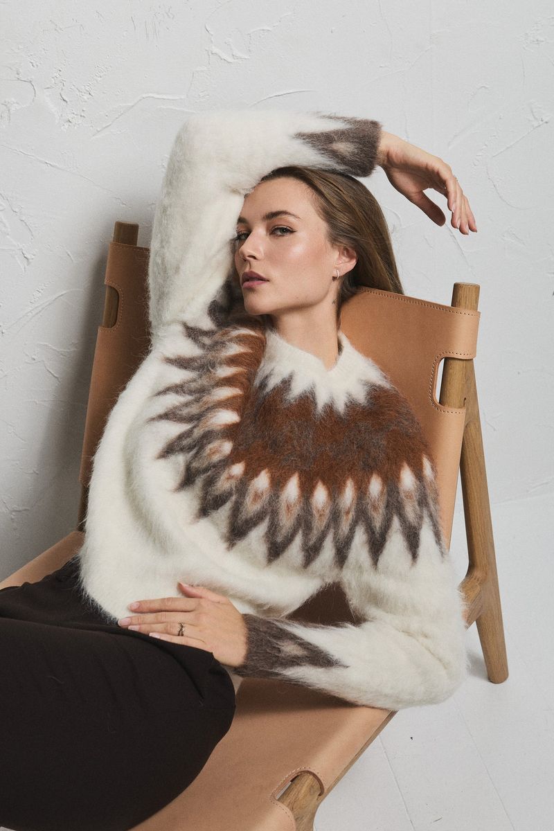 ERA  Color BROWN / BEIGE / CREAM - Pia Tjelta