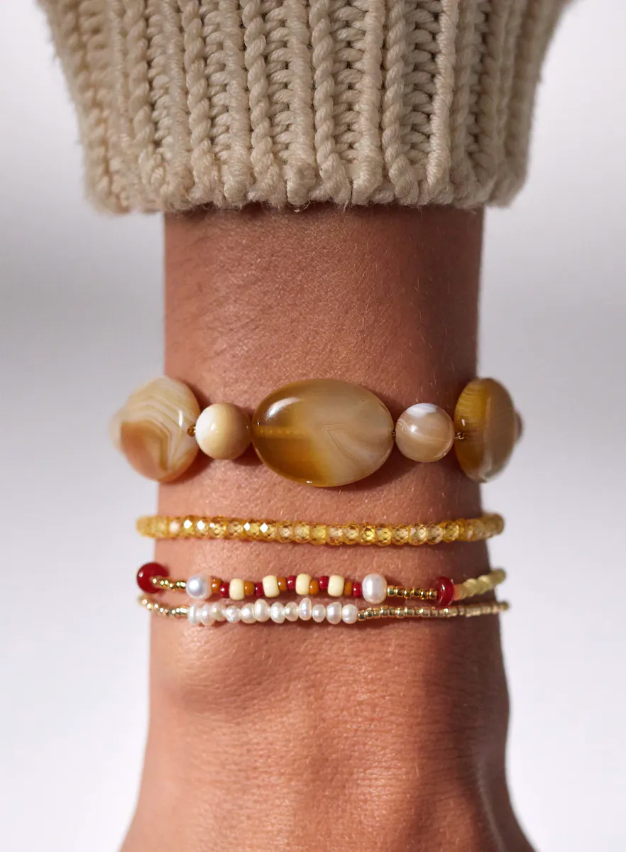 Desert Dreamer Bracelet Butterscotc - Anni Lu